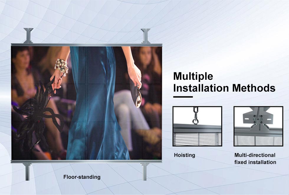 LED transparent screen